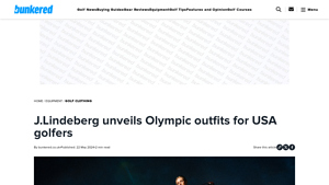 J.Lindeberg unveils Olympic outfits for USA golfers - bunkered - usa olympic golf apparel