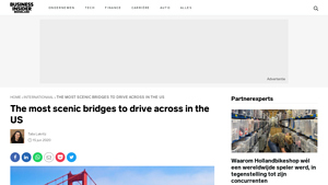 The most scenic bridges to drive across in the US - Business Insider - suspension bridges in usa