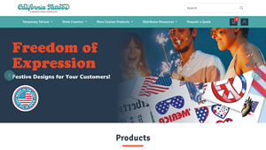 California Tattoos & Promotional Products | USA Made | Fast Shipping - made in usa tattoo