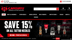 CAM SUPPLY - Premium Tattoo Supplies Since 1993 - worldwide tattoo supply usa