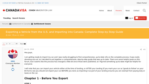 Exporting a Vehicle from the U.S. and Importing into Canada: Complete ... - importing truck from canada to usa