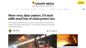 Move over, data centers. US steel mills need lots of clean power too. - big steel companies in usa