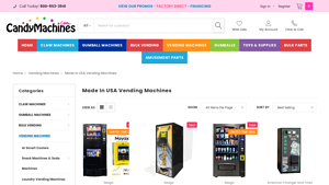 CandyMachines.com - Vending Machines