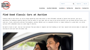 Find Used Classic Cars at Auction - Capital Auto Auction - classic auto usa