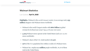Walmart Statistics (2025): Revenue, Customers & Market Share - walmart company in usa