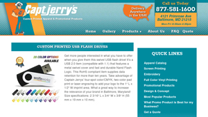 Custom USB Flash Drives by Captain Jerry's | Baltimore, MD - custom usb usa
