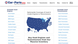 A-Grade Used Engines and Transmissions | Car Parts USA - car parts usa