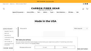 Carbon Fiber Gear - Key Products
