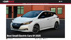 Best Small Electric Cars of 2025 | New Compact EVs | CarBuzz - small electric vehicles usa