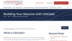 Tips for Building a Resume with USAJobs | CareerPro Plus - usa jobs resume builder