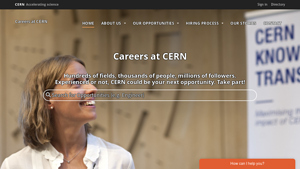 Careers at CERN: Home - particle accelerator locations in usa