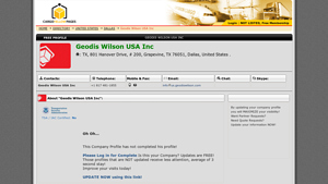 GEODIS WILSON USA INC, Freight Forwarders Cargo Agents in Dallas ... - geodis wilson usa inc