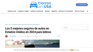 Los 5 mejores seguros de autos en Estados Unidos en ... - Carros en USA - cuales son las mejores aseguradoras de autos en usa