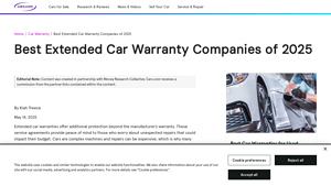 Best Extended Car Warranty Companies of 2025 | Cars.com - auto protect usa