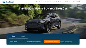Buy New & Used Cars Online, Pricing and Car Reviews - CarsDirect - auto finance usa