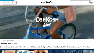 OshKosh B'Gosh Children's Clothing | Carter's - infant clothes made in usa