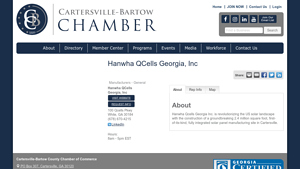 Hanwha QCells Georgia, Inc | Manufacturers - General - Cartersville ... - hanwha q cells usa inc.