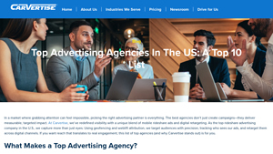 Top Advertising Agencies In The US: A Top 10 List - carvertise.com - best advertising agencies in usa