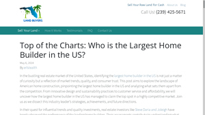 Top of the Charts: Who is the Largest Home Builder in the US? - biggest home builder in usa