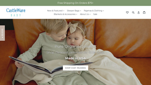 USA Made Organic Baby & Kids Clothes: Sleep, Play & More - newborn clothes made in usa
