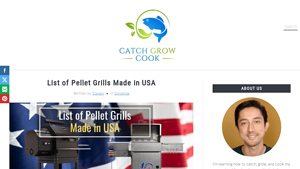 List of Pellet Grills Made in USA - catchgrowcook.com - pellet grills made in usa