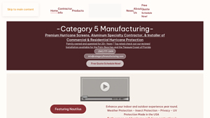 Category 5 Manufacturing: Hurricane Shutters in Palm Beach County - best hurricane shutter manufacturers in usa