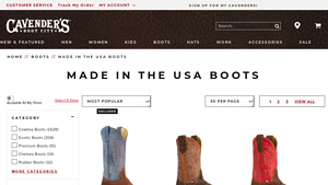 Made In The USA Boots - Cavender's - best western boots made in usa