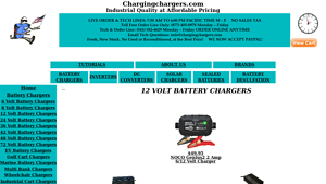 12 Volt Battery Chargers - ChargingChargers.com - battery charger made in usa