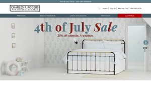 Charles P. Rogers® Beds Direct- Makers of the Best Beds and Mattresses - bed frame made in usa