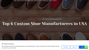 Top 6 Custom Shoe Manufacturers In USA - shoe manufacturers in usa