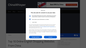 Top 10 Online English Shopping Websites From China - best usa electronic online store