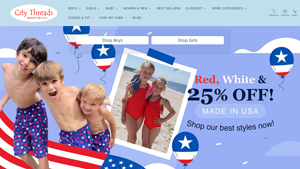 City Threads USA - Apparel for kids 0 thru 16 years - infant clothes made in usa