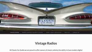 Classic Car Audio - custom autosound usa