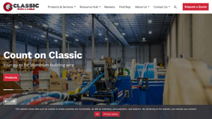 Aluminum Wire & Cable Supplier & Manufacturer | Classic Wire ... - wire manufacturers usa