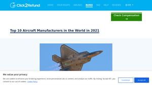 Top 10 Aircraft Manufacturers in the World in 2021 - airplane manufacturers in usa