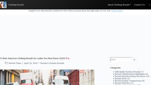 15 Best American Clothing Brands for Ladies You Must Know (2025) - made in usa women's clothes