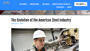 The Evolution of the American Steel Industry - largest steel manufacturers in usa