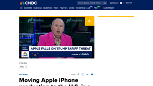 Wedbush - Trump's Tariff Threat to Apple