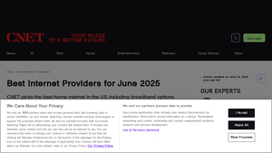 Best Internet Providers for June 2025 - CNET - top internet service providers in usa