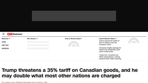 Trump threatens a 35% tariff on Canadian goods, and he may ... - CNN - canada tariffs on usa