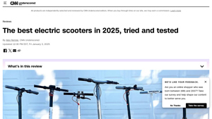 The best electric scooters in 2025, tried and tested - CNN - electric scooter usa
