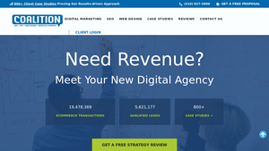 SEO Company - #1 Rated in America - We Lift Sales by 4x - Coalition ... - search engine optimization companies in usa