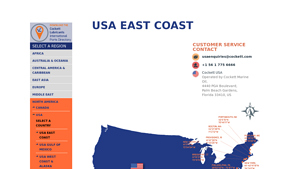 USA East Coast - International Ports Directory - Cockett Group - ports east coast usa