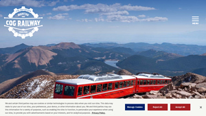 Pikes Peak Cog Railway: Homepage - The Broadmoor Manitou - tallest bridge usa