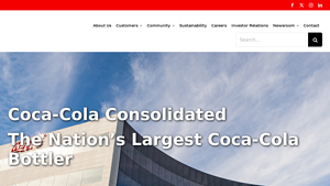 Coca-Cola Consolidated: Home - biggest manufacturing companies in usa