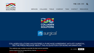 Collagen Solutions | Worldwide Supplier of Medical Grade Collagen - collagen powder manufacturers usa