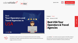 Top 5 USA Tour Operators & Travel Agencies for 2025-ColorWhistle - top ten travel agencies in usa