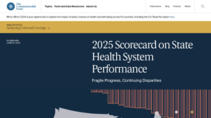 U.S. Health Care Rankings by State 2025 | Commonwealth Fund - public health service usa