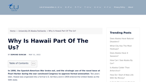 Why Is Hawaii Part Of The Us? - CLJ - hawaii part of usa