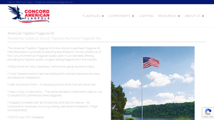 American Tradition Flagpole Kit - best flag pole kit made in usa